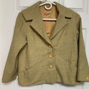 Vintage 3/4 sleeve 50s Women’s Jacket size 6